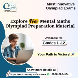 Free Mental Math Olympiad Study Material for class, India