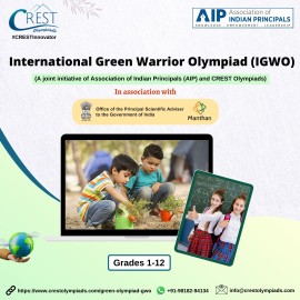 Participate in the CREST Green Olympiad Exam, India