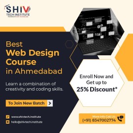 Best Web Design Course in Ahmedabad by Shiv Tech I, Ahmedabad, India