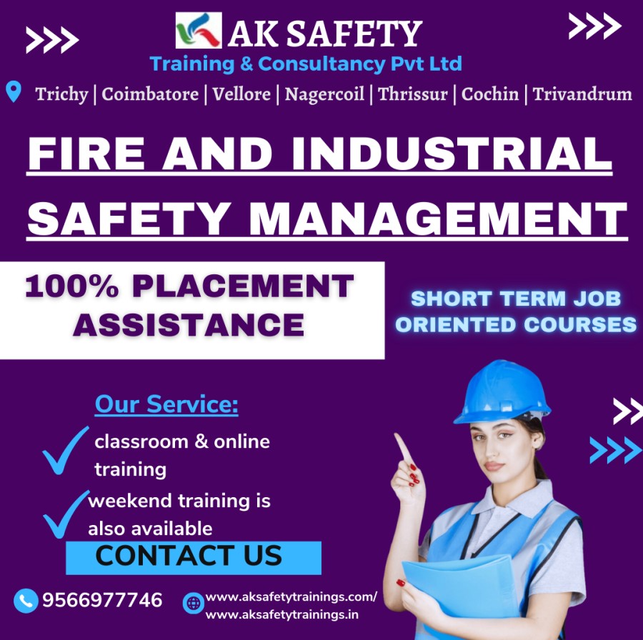Fire & Industrial Safety Management in Trichy, Chennai, India