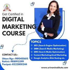 Best digital marketing course in Rohini- Sipvs, Delhi, India