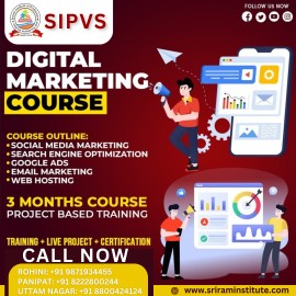 Best digital marketing course in Rohini- Sipvs, Delhi, India