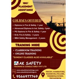 Health and safety Courses in Trichy, Tiruchi, India