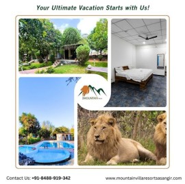 Best Resorts in Sasan Gir - Mountain Vill Sasan Gi, Junagadh, India