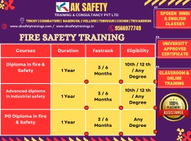 Fire and Safety Training In Trichy, Chennai, India