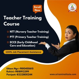 Best nursery teacher training course in Uttam Naga, Najafgarh, India