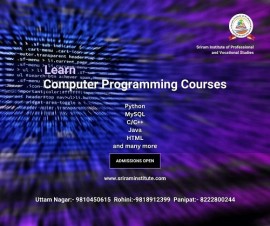 Best computer programming courses in Uttam Nagar, Najafgarh, India