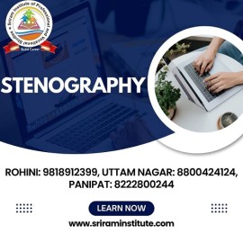 Top stenography training institute in Uttam Nagar, Najafgarh, India