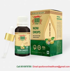Apollo Noni Enzyme Bio-active Pure Noni drops, Ahmedabad, Gujarat