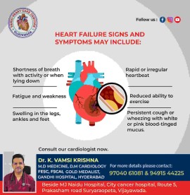Cardiologist in vijayawada - vamsi heart care clin, Hyderabad, India