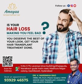 Hair transplant | plastic surgery | Gachibowli | H, Hyderabad, India