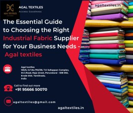 Superior Greige/Grey Fabric Offerings from Agal, Erode, Tamil Nadu