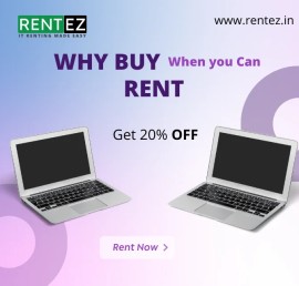 Laptop on rent in delhi ncr | rentez, Badarpur, India