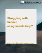 Struggling with finance assignments? , Australia
