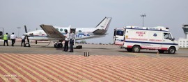 Aeromed Air Ambulance Service in Lucknow , India