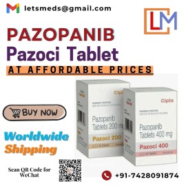 Buy Generic Pazopanib Tablet Price Online Manila, New Delhi, India