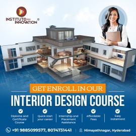 Interior Design Course at IDI Institute, Hyderabad, India