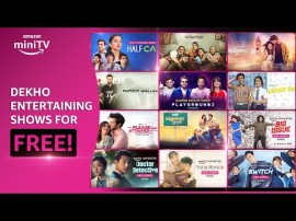 Amazon miniTV—an ad-supported streaming service, Adhartal, India