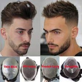 Comparing Synthetic vs. Human Hair Pieces for Men, Alpharetta, Georgia