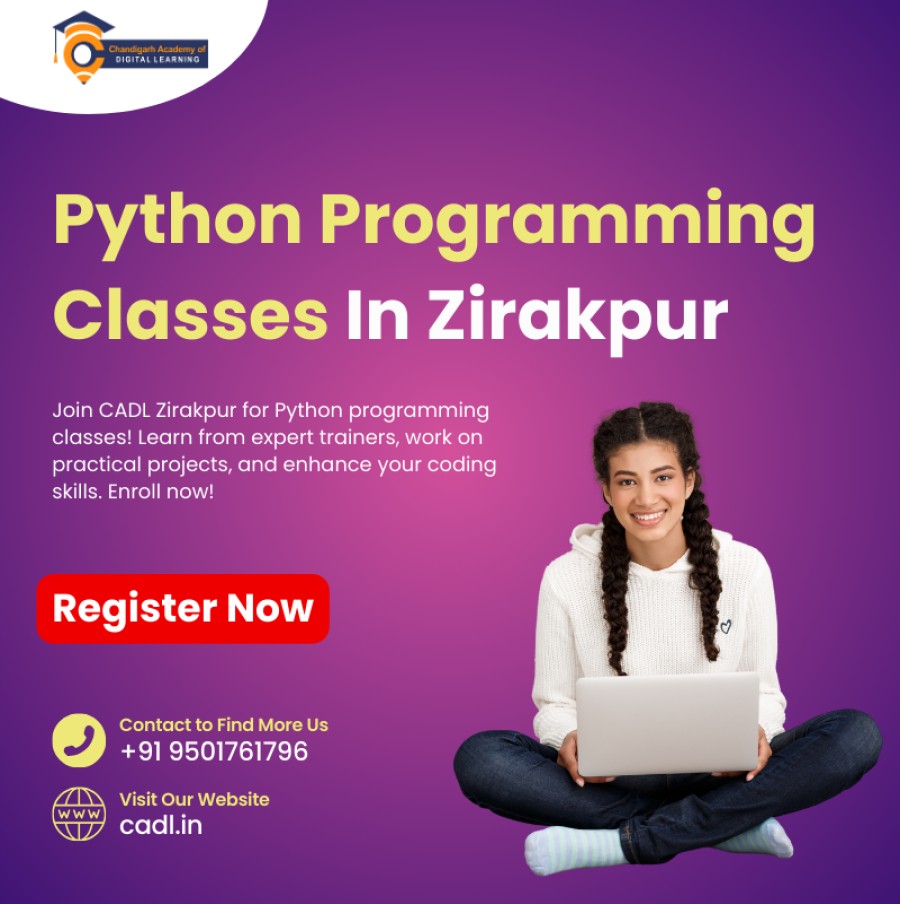 Python programming classes at cadl zirakpur india