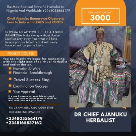 The Best Powerful Spiritual Herbalist In Nigeria