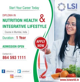 Diploma Nutrition Health & Integrative Lifesty, Mumbai, India