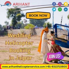 Book A Wedding Helicopter Quickly In Jaipur, Jaipur, India