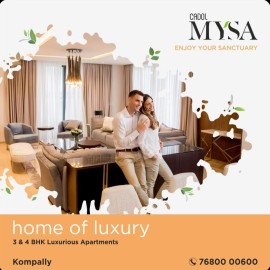 3 BHK Apartments in Hyderabad